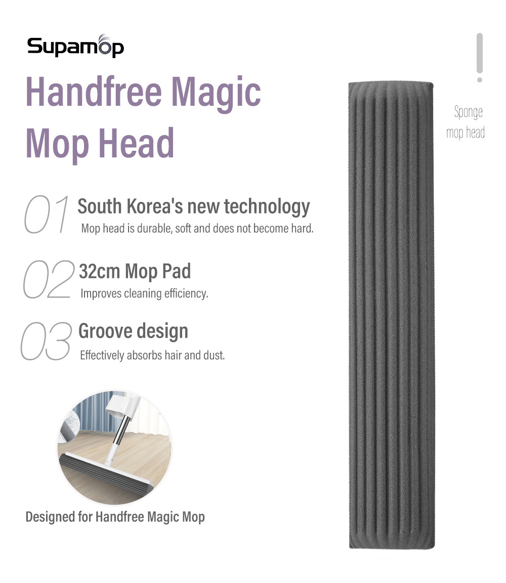 Supamop Handfree Magic Mop Head-1
